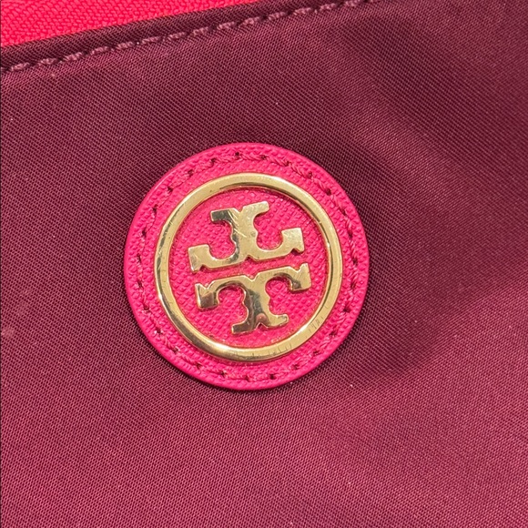 Tory Burch Baby Diaper Work Travel Burgundy Large Tote Bag - Picture 16 of 17